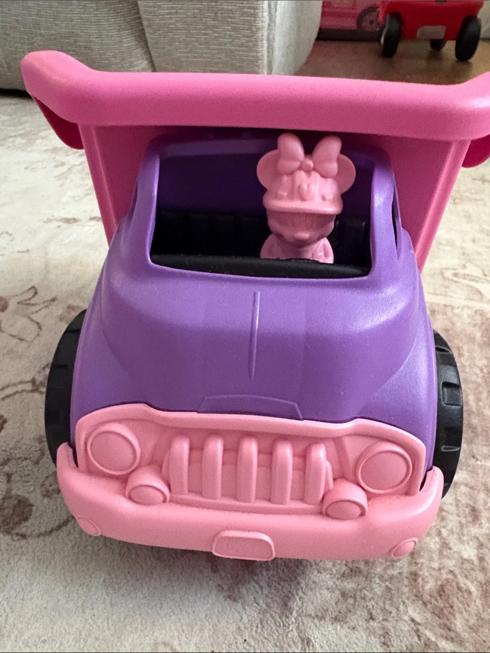 Minnie-Themed Dump Truck Toy